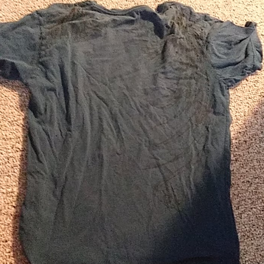 A blue t shirt